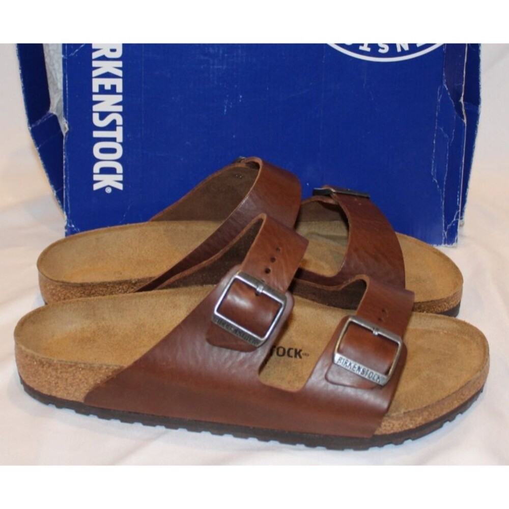 Birkenstock Arizona BS Vintage Wood Roast‎ Double Strap Regular Men’s